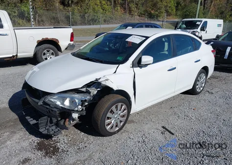 2015 Nissan Sentra Sv z USA, uszkodzony, nr VIN 3N1AB7AP5FL696078